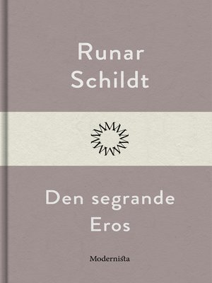 cover image of Den segrande Eros